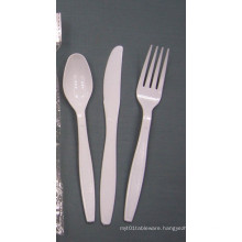 Plastic White Cutlery, Plastic Fork, Spoon, Knife, Disposable Cutlery